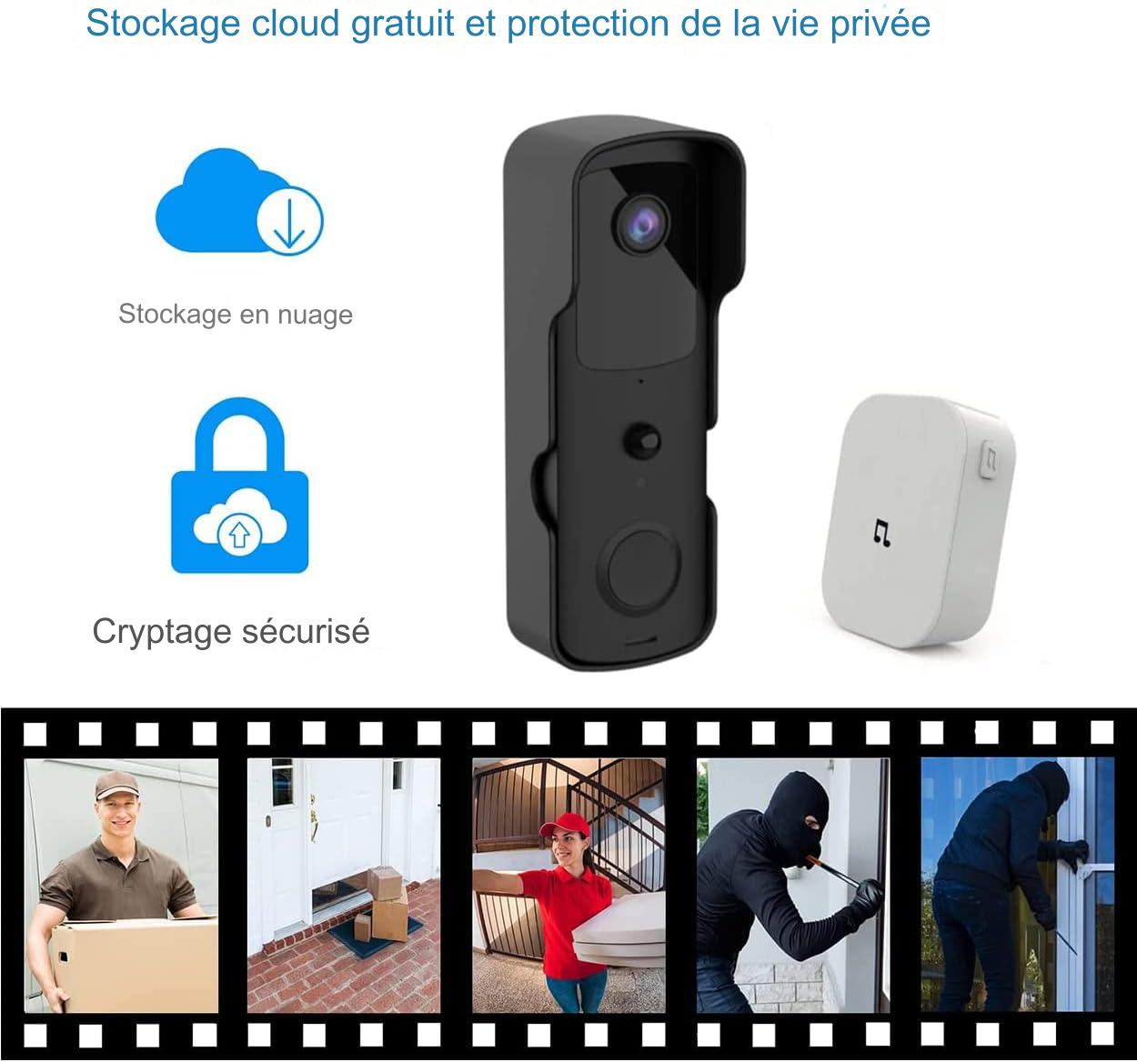 Sonnette WiFi intelligente.