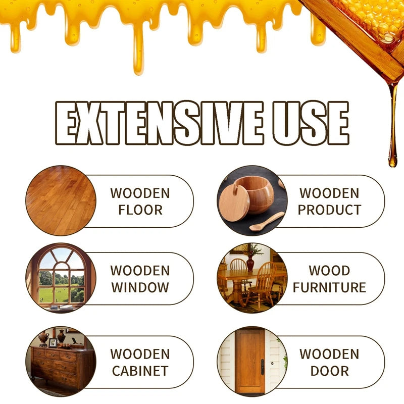 Spray de cire d'abeille naturelle.