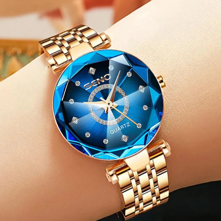 Montre pour femmes de luxe.