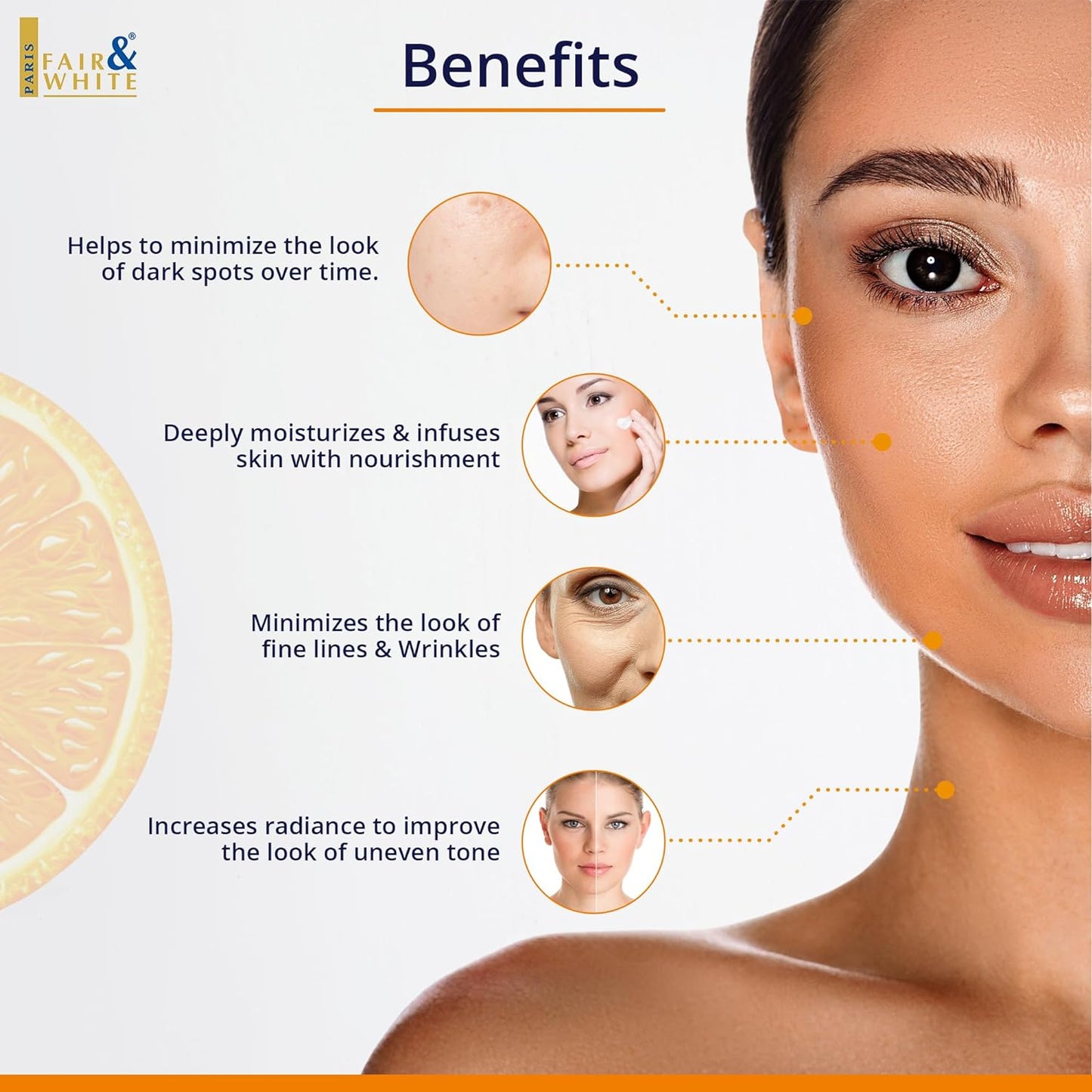 Crème à la Vitamine C Fair & White.