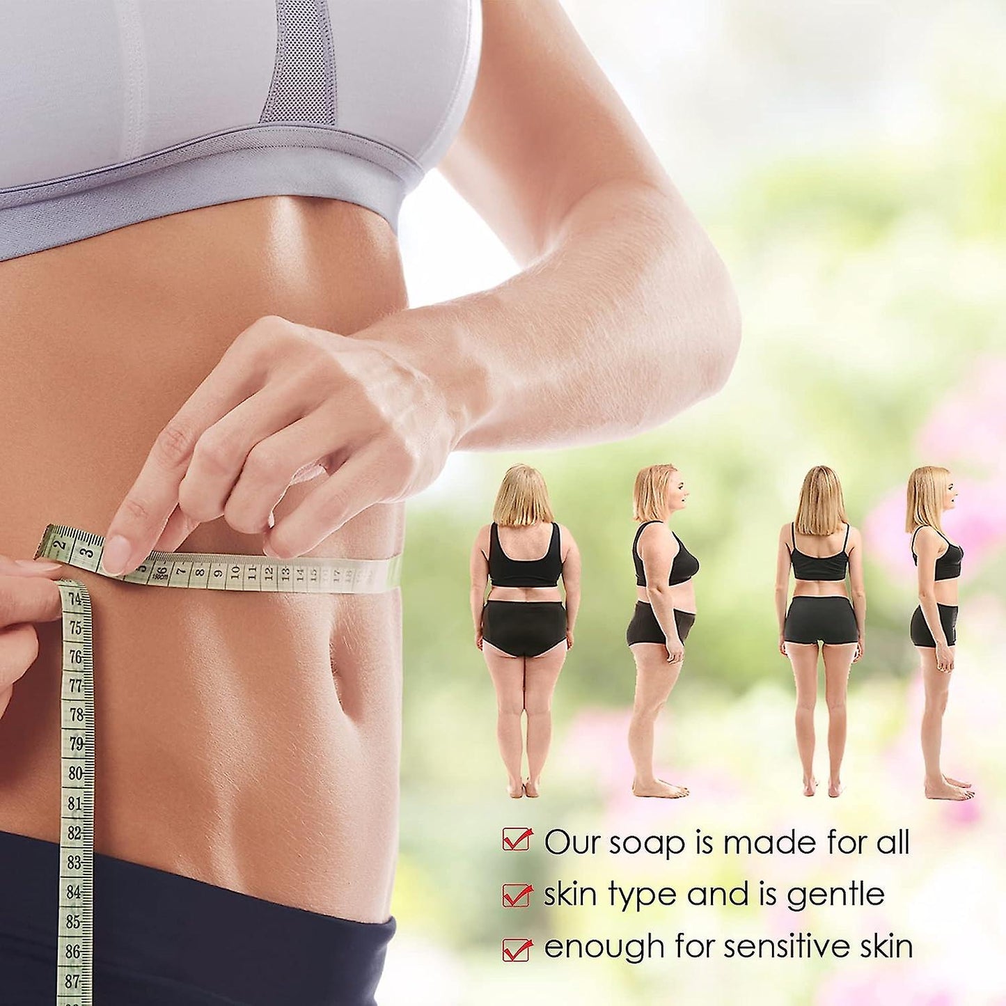 Savon modelant pour le corps Jaysuing