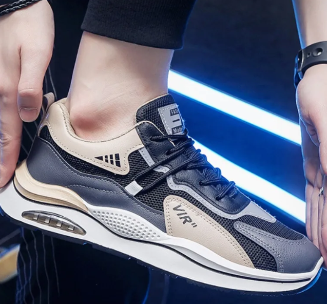 Baskets en maille pour hommes