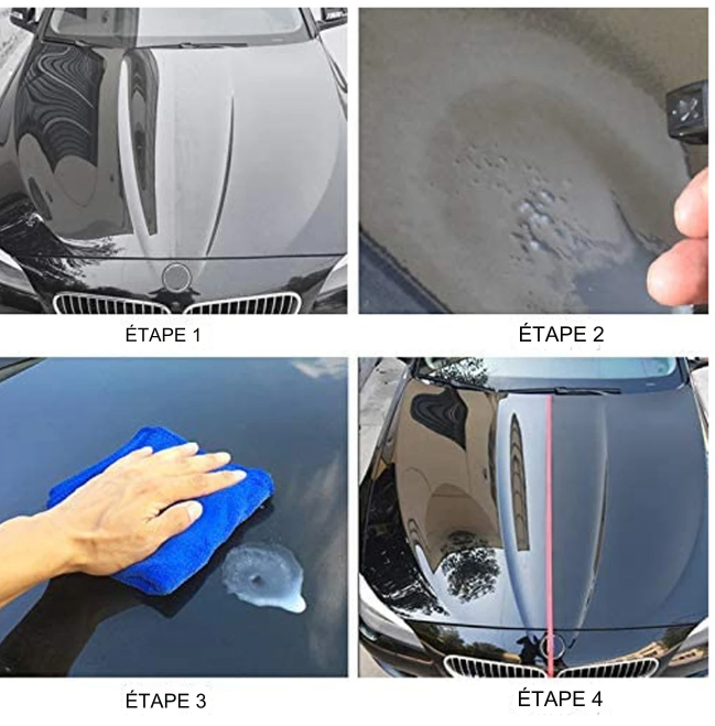 Spray anti-rayures, agent de revêtement brillant