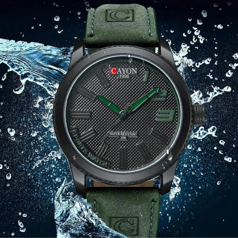 CAYON-Montre Militaire De Sport Pour Homme.
