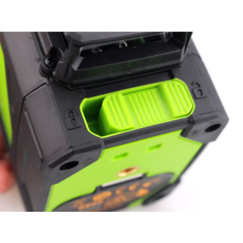 Appareil laser 3D vert pour les travaux de construction.