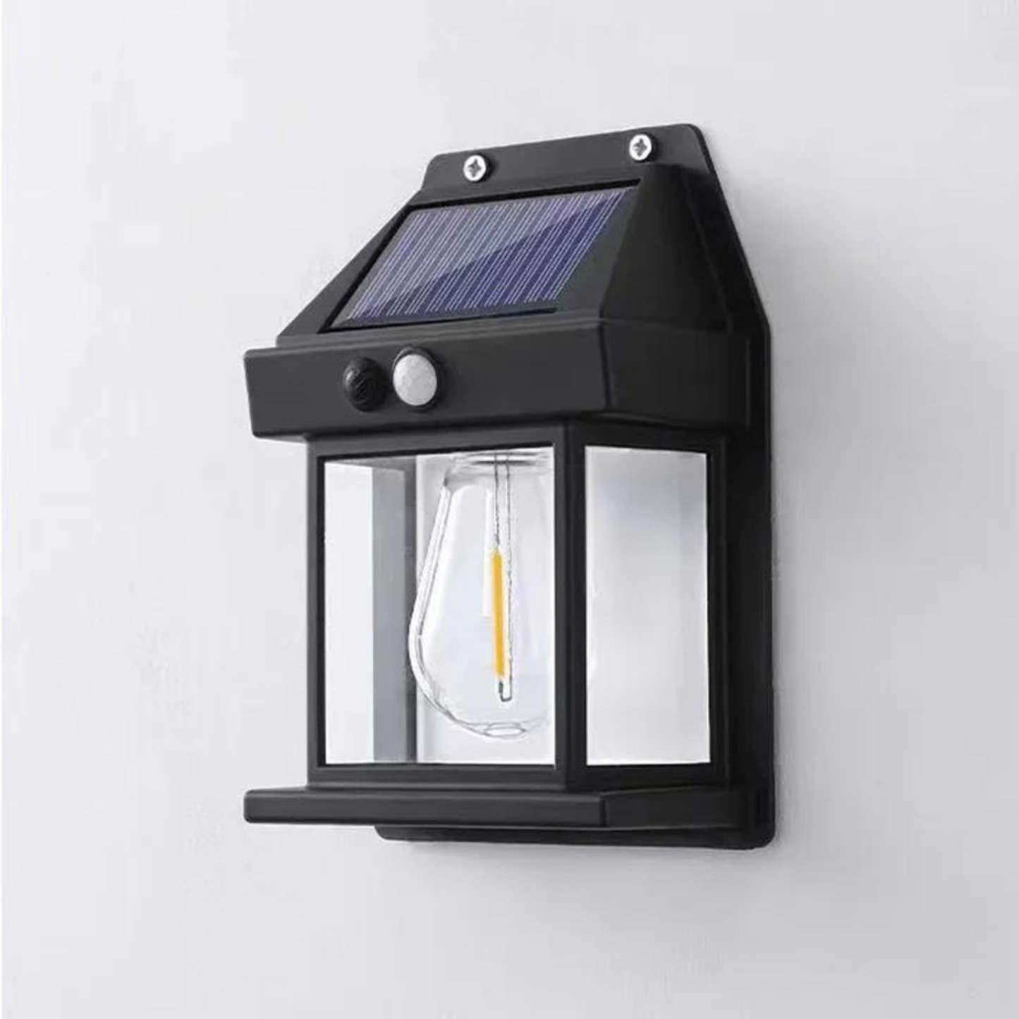 Applique solaire à détecteur de mouvement.