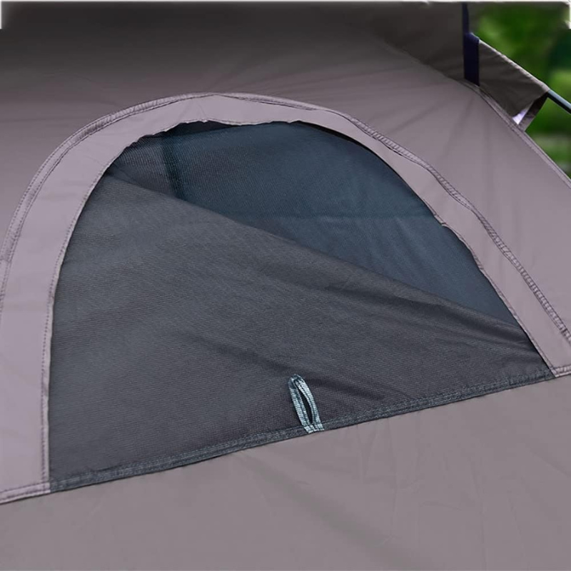 Tente familiale de comping.