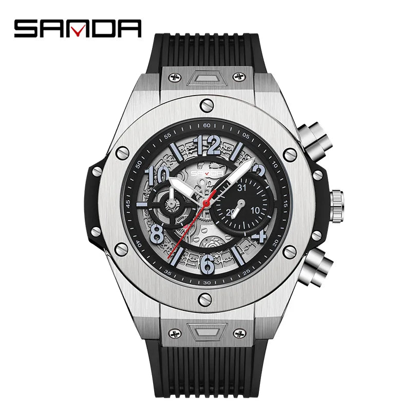 Montre SANDA entièrement mécanique pour homme.