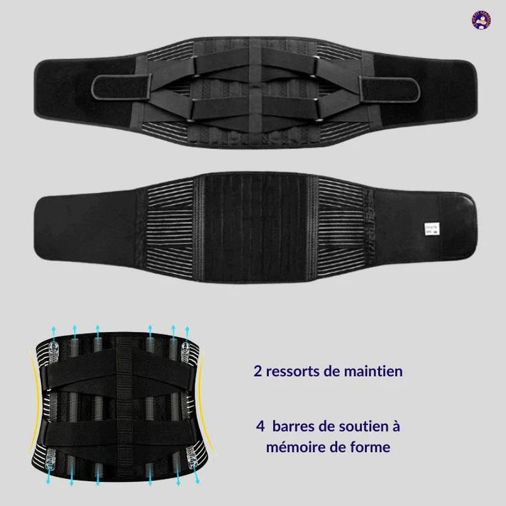 Ceinture Ajustable de Correction Pelvienne et de Soutien Lombaire.