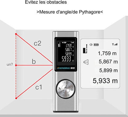 Télémètre Laser Numérique de Haute Précision.