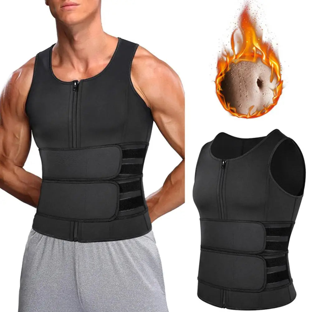 Gilet de Sauna Amincissant pour Homme.