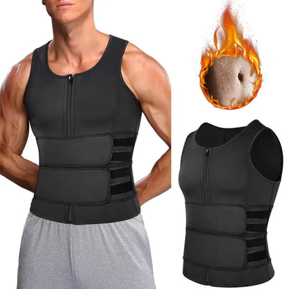 Gilet de Sauna Amincissant pour Homme.