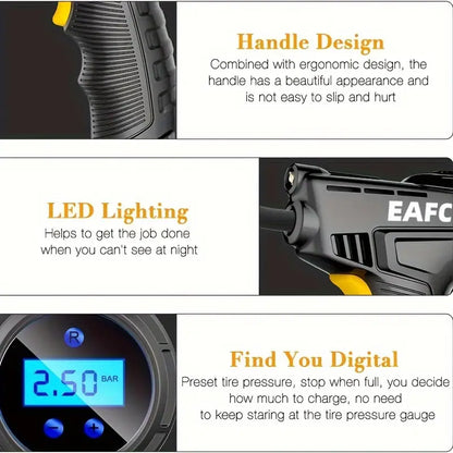 Pompe Gonflable Électrique Sans Fil Portable.