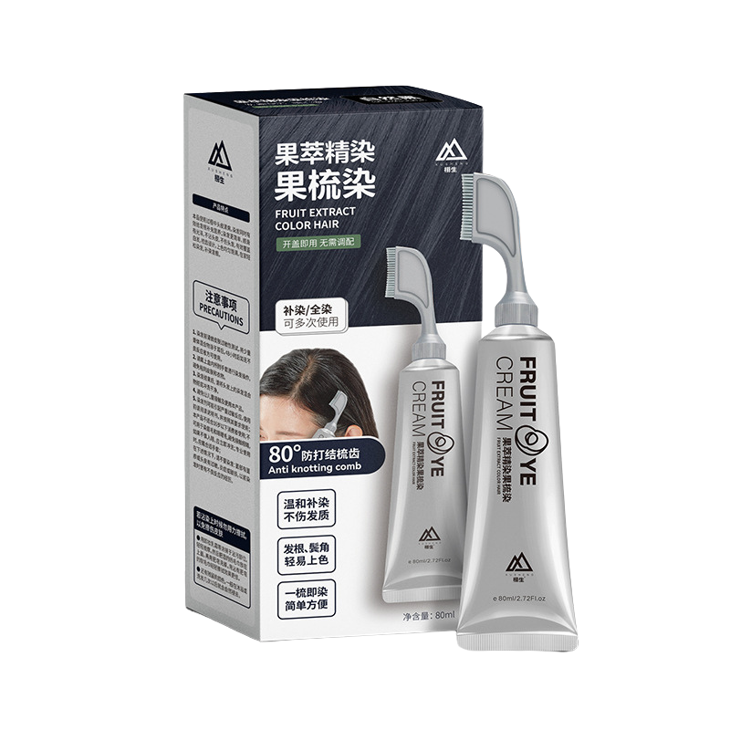 Crème colorante aux fruits