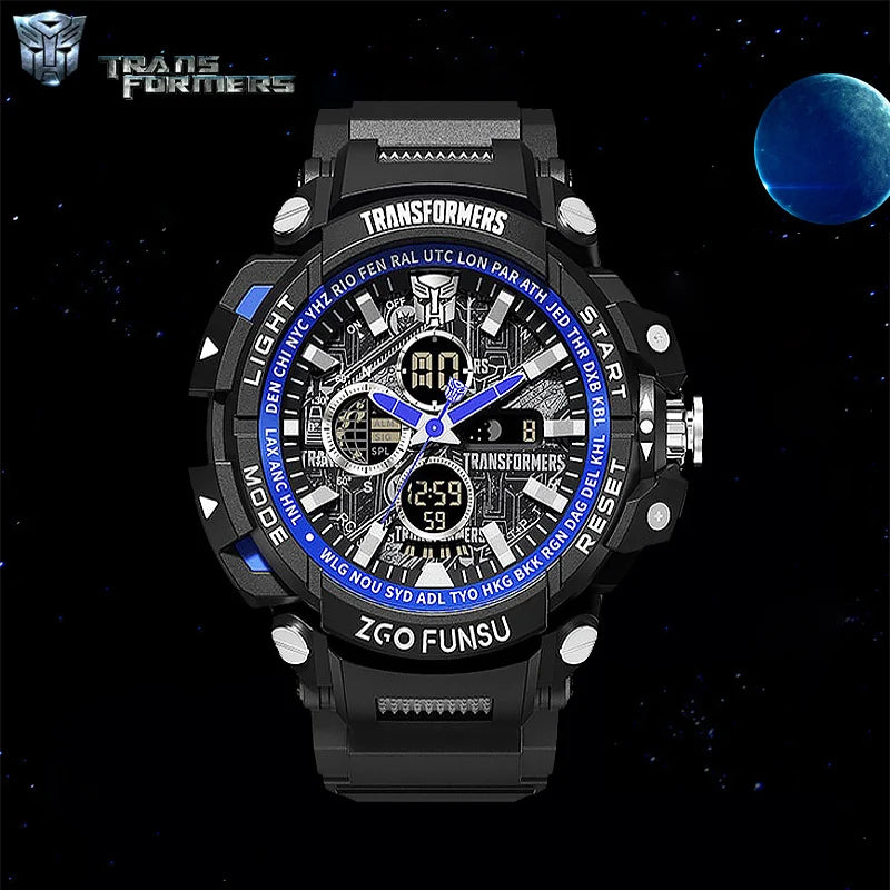 Toute nouvelle montre de sport Transformers pour homme.