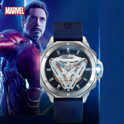 The Avengers Iron-Montre mécanique pour homme.