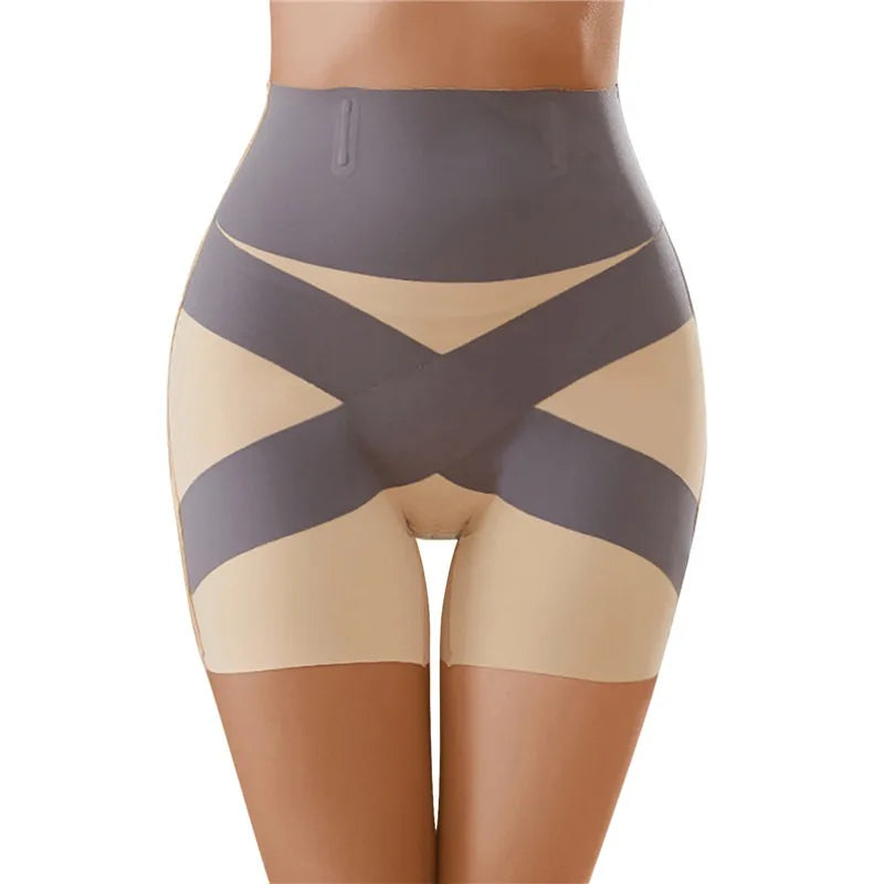 Shorts taille haute sculptant pour femmes.