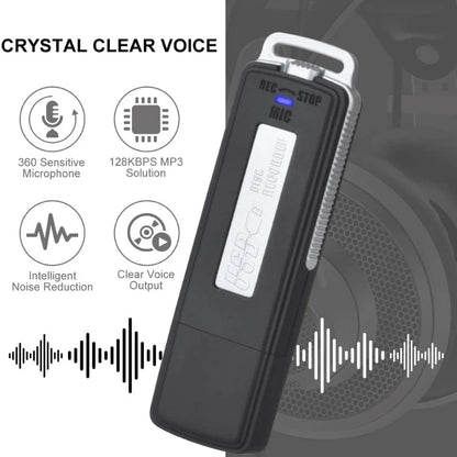 Enregistreur vocal USB de 8 Go.
