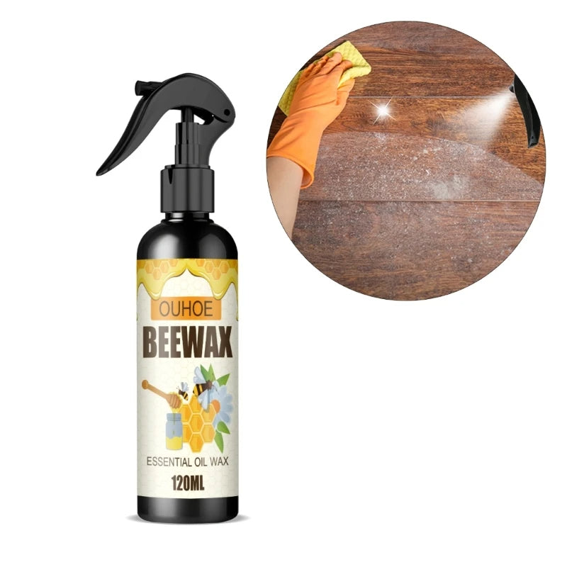 Spray de cire d'abeille naturelle.