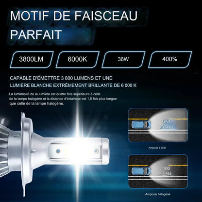 Phares antibrouillard de voiture à LED C6.