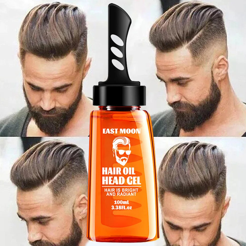 Gel coiffant 2 en 1 pour hommes.