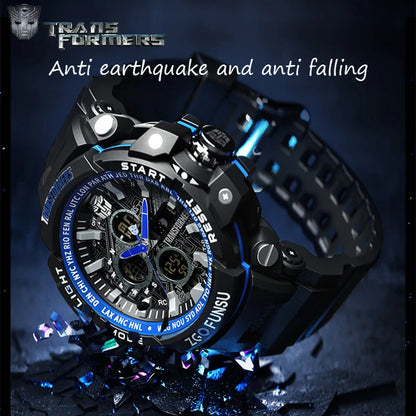 Toute nouvelle montre de sport Transformers pour homme.