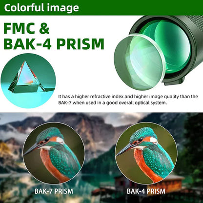 Télescope monoculaire haute puissance pour une vision à longue distance.