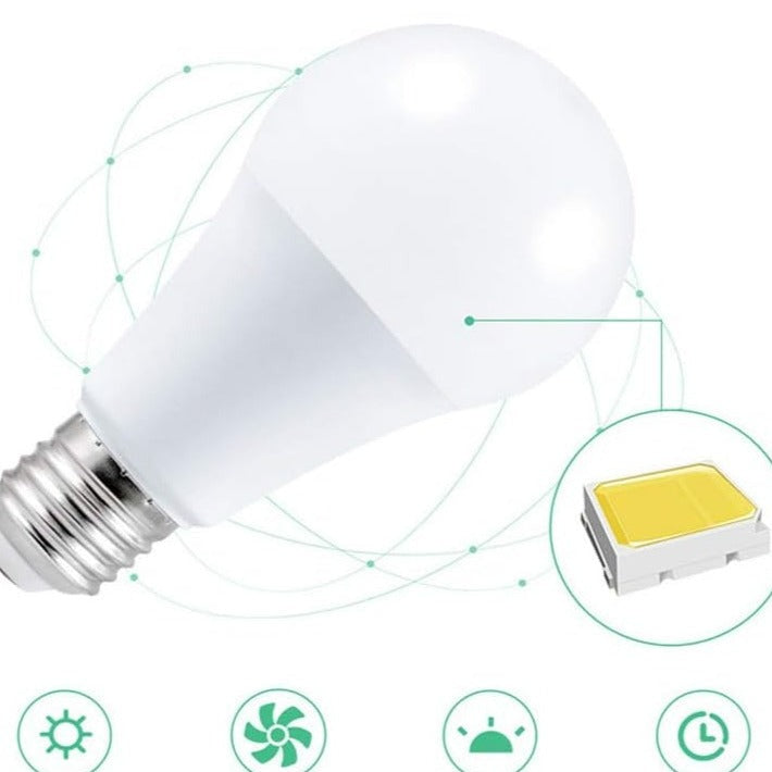 Ampoule colorée E27 RGB LED avec télécommande