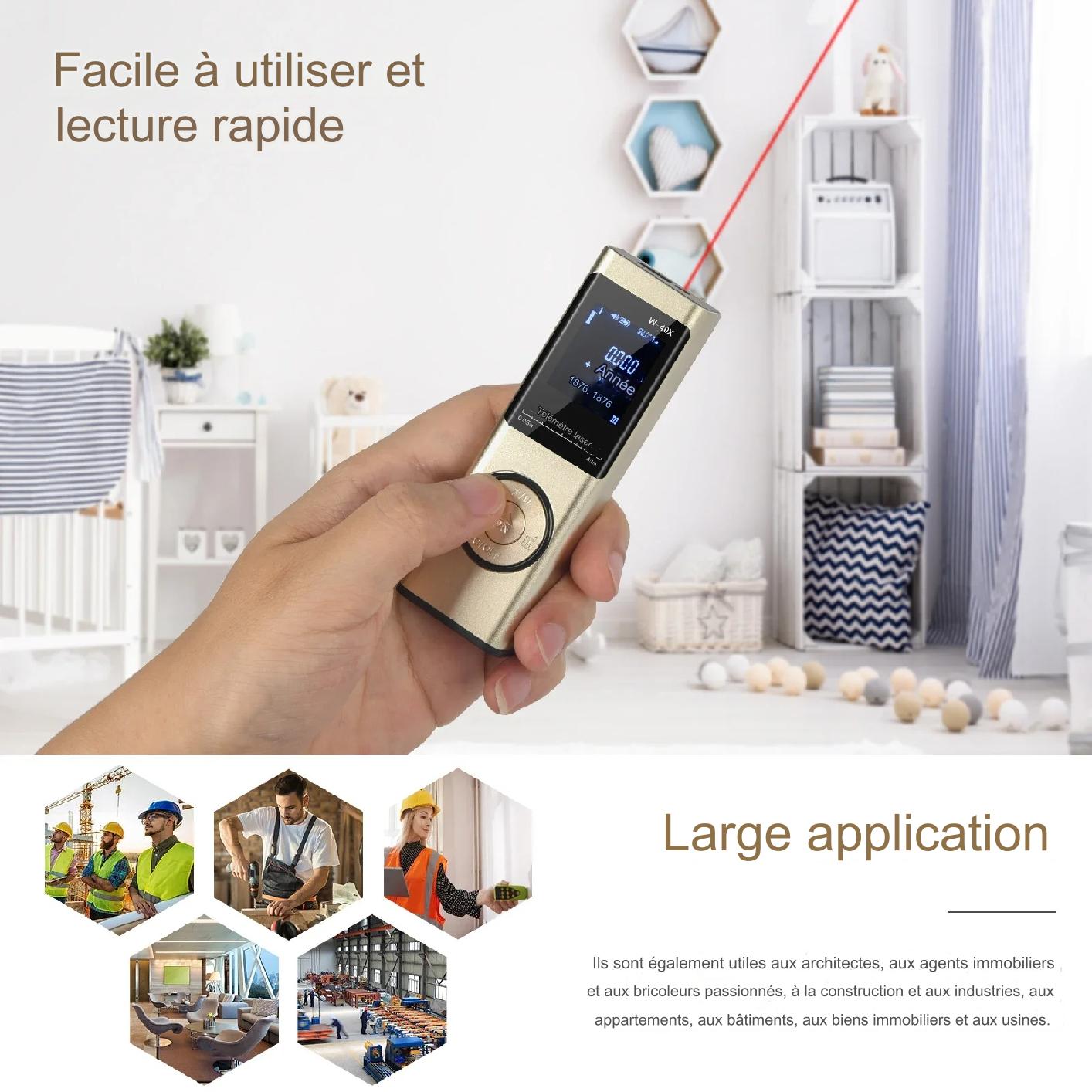 Télémètre Laser Numérique de Haute Précision.