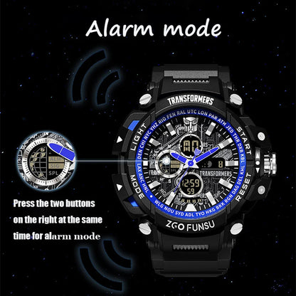 Toute nouvelle montre de sport Transformers pour homme.