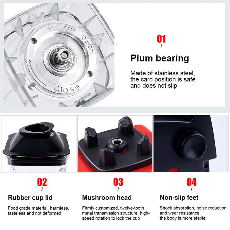 Silvercrest- mixeur puissant et professionnel.
