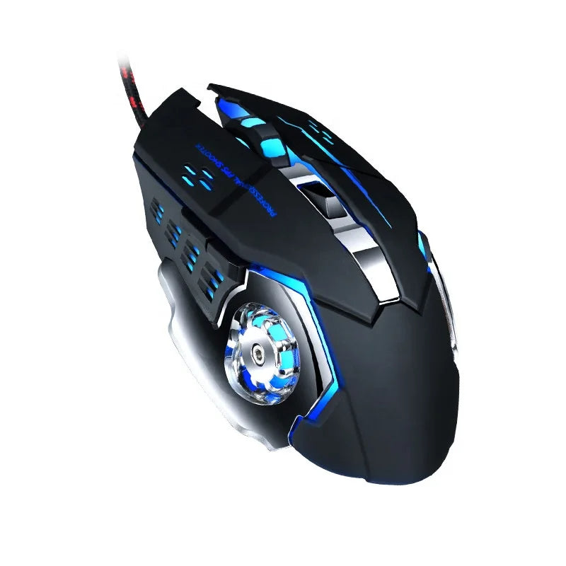 Combo clavier et souris gaming.