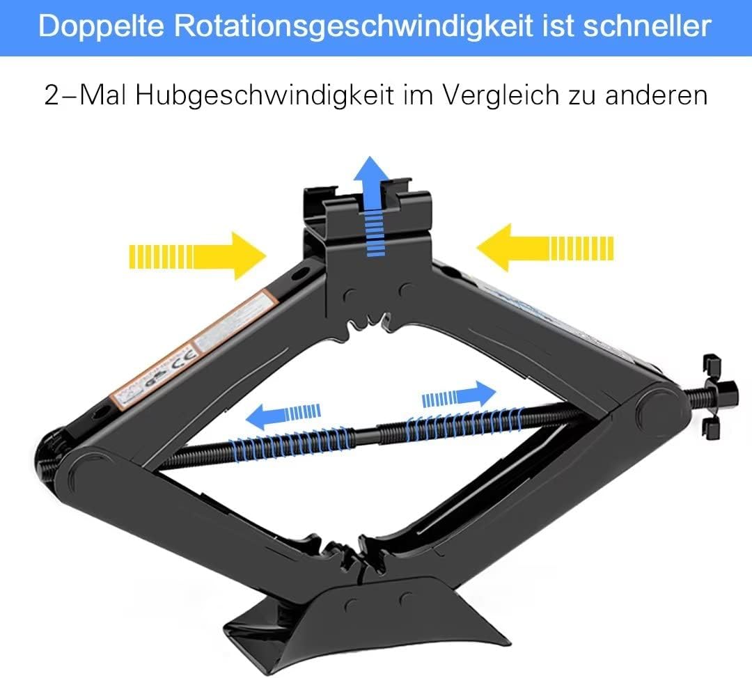 L'élévateur à ciseaux avec système de cliquet
