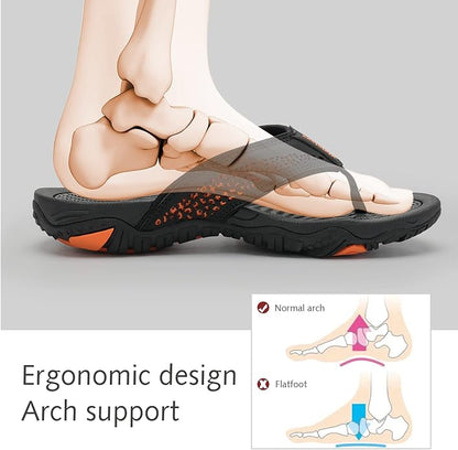 Claquettes Orthopédiques - Réduit la fatigue et les douleurs aux pieds