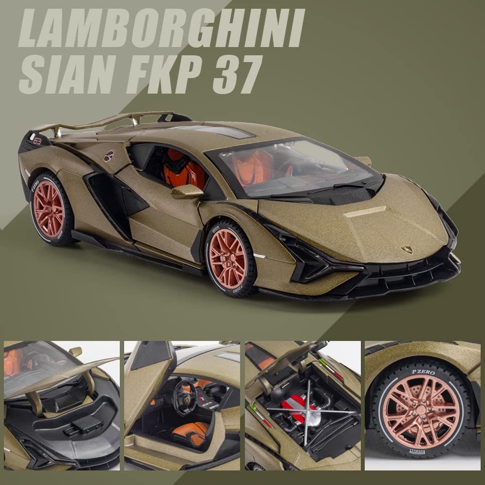 Modèle 1:18 de la Lamborghini Sián FKP 37.