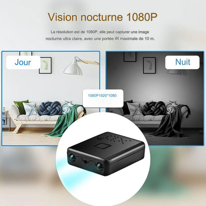 XD - Mini caméra Full HD 1080P.