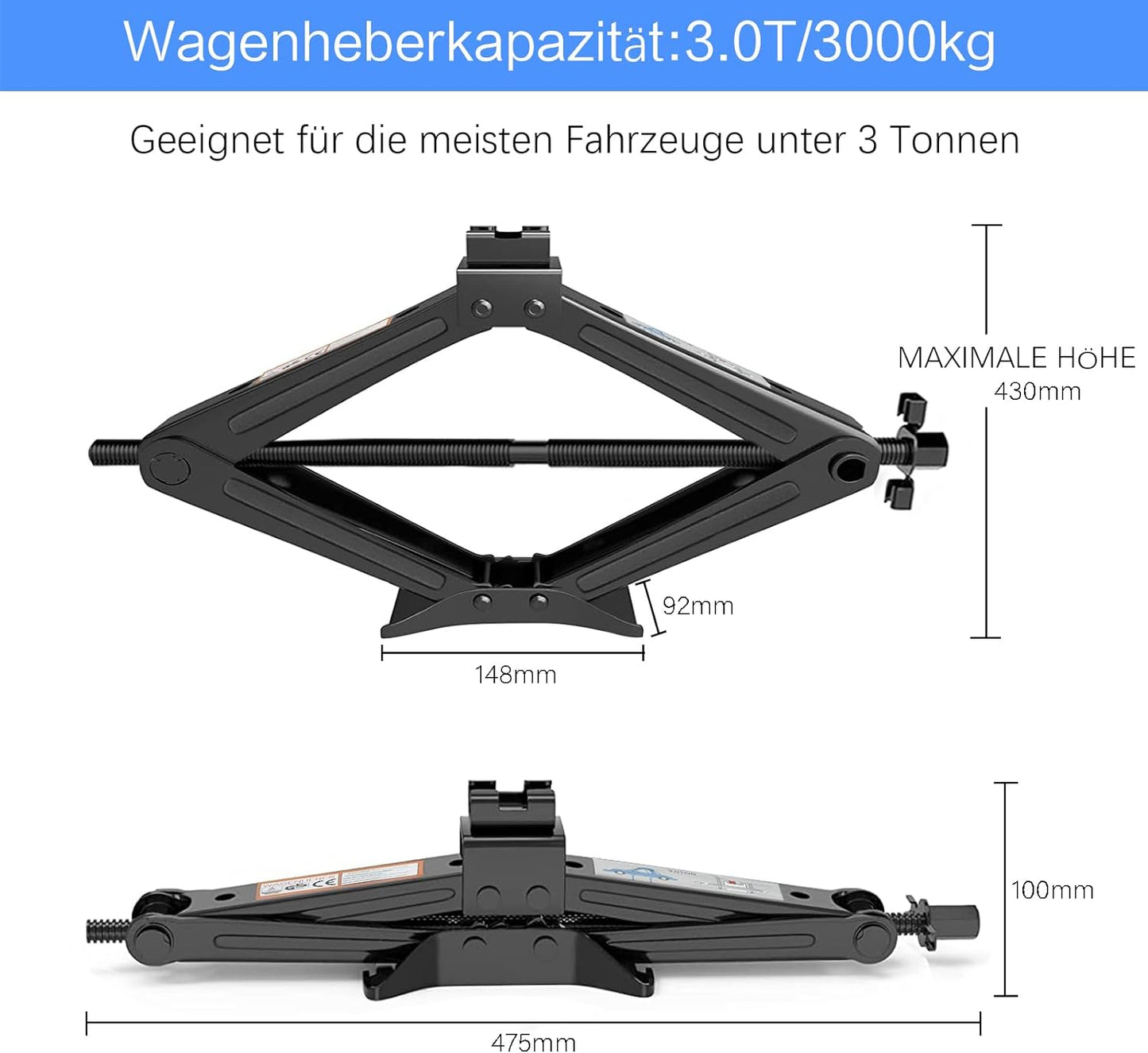 L'élévateur à ciseaux avec système de cliquet