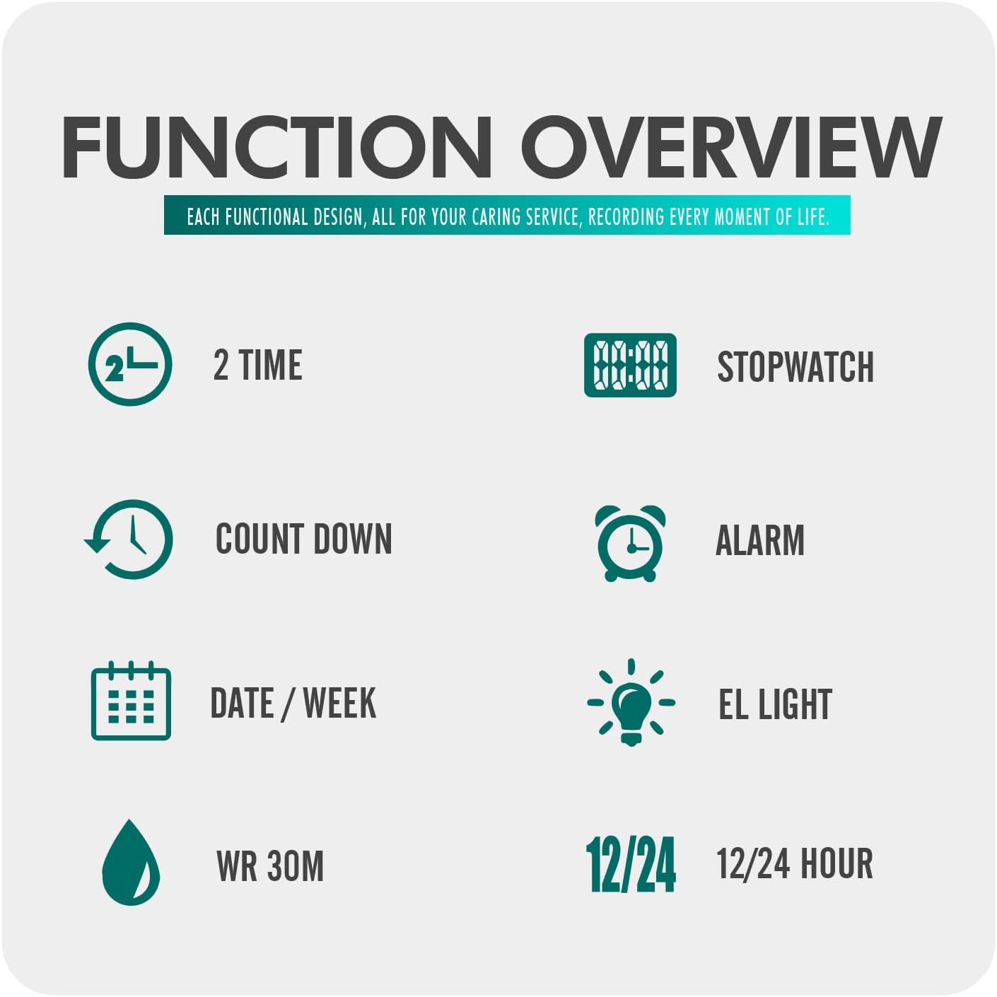 Montre Numérique Islamique pour Hommes