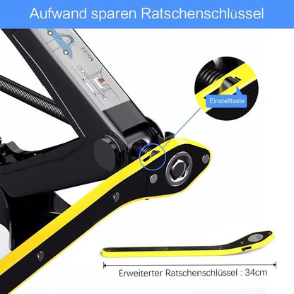 L'élévateur à ciseaux avec système de cliquet