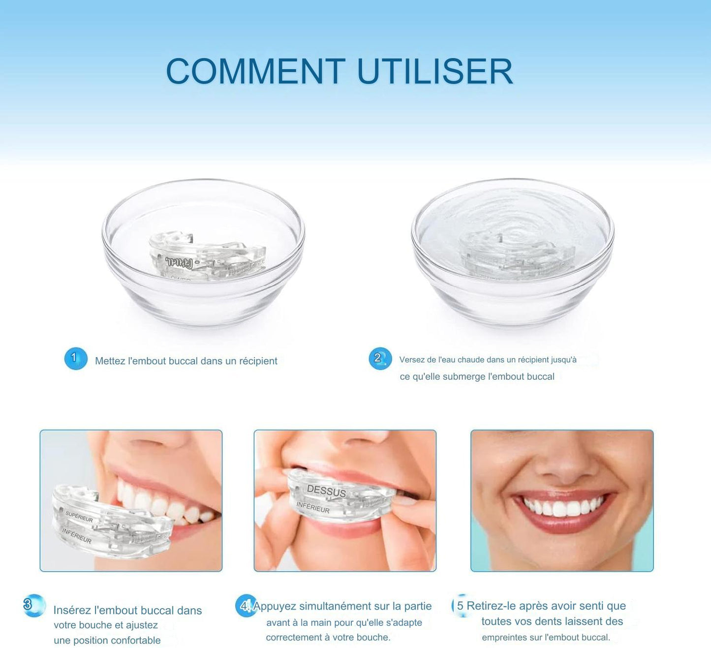 Protège-dents anti-ronflement révolutionnaire.