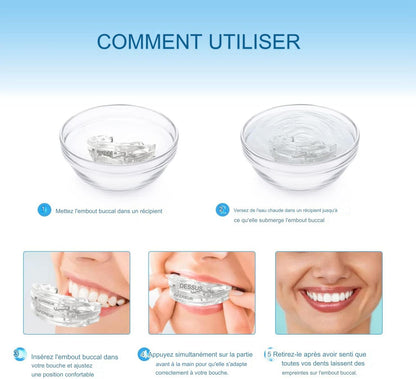 Protège-dents anti-ronflement révolutionnaire.