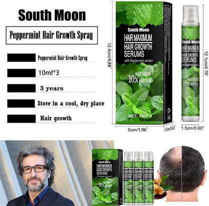 Spray pour la renaissance des cheveux.