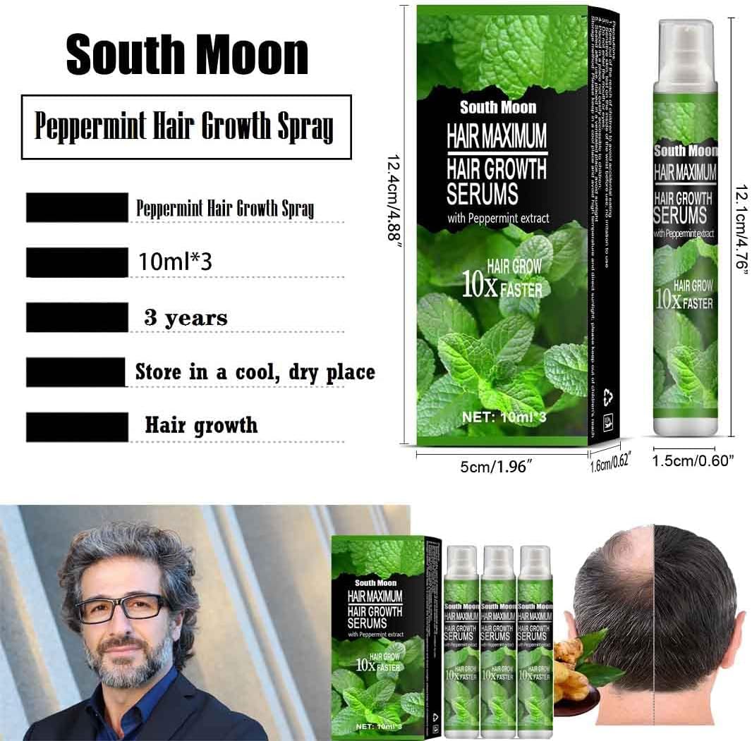 Spray pour la renaissance des cheveux