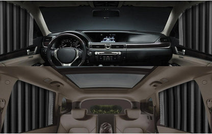 Pare-soleil magnétiques pour voiture.