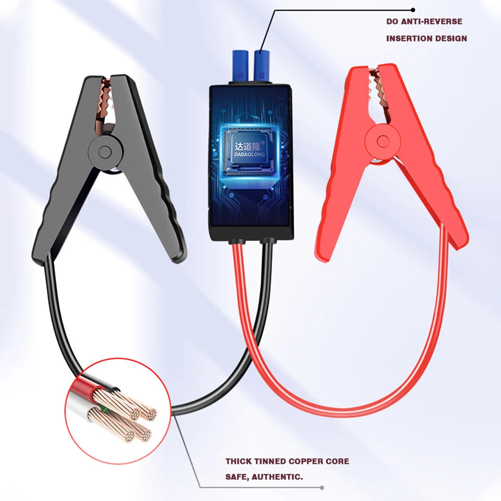 Appareil 4 en 1 ; Démarreur de voiture, batterie externe, pompe à air et lumière LED