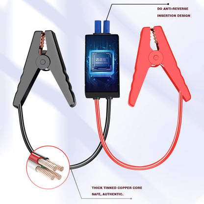 Appareil 4 en 1 ; Démarreur de voiture, batterie externe, pompe à air et lumière LED