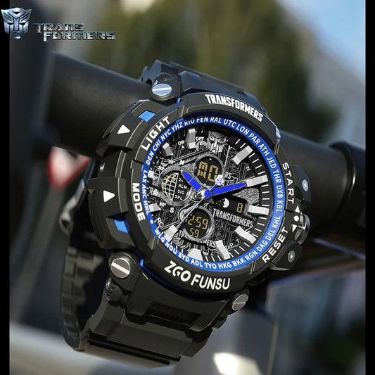Toute nouvelle montre de sport Transformers pour homme.