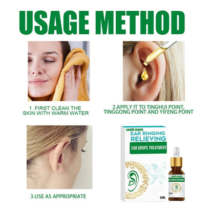 Huile anti-acouphènes et pour traiter les otites.