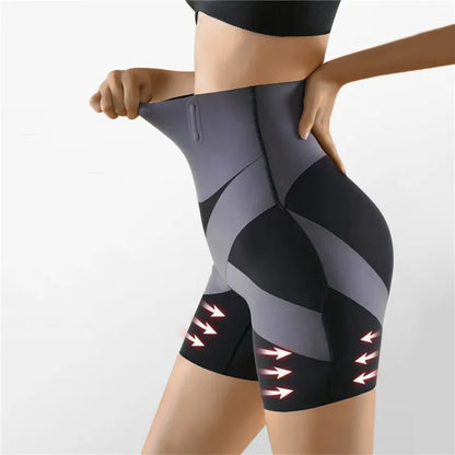 Shorts taille haute sculptant pour femmes.