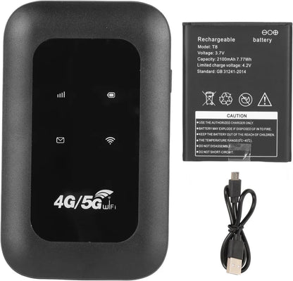 Mini Routeur WiFi 4G Haute Vitesse.